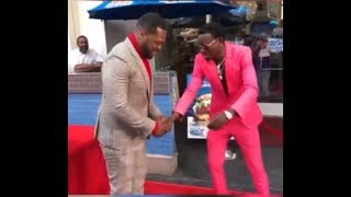 Michael blackson Paid 50 Cent the Money he owed on his Hollywood star Ceremony!