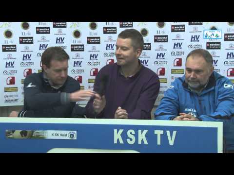 KSK TV ... K.SK. Heist - Lommel United ... Persconferentie