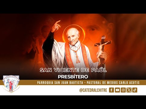 SANTA MISA DIARIA || 7:00 A.M. - SÁBADO 27: SAN VICENTE DE PAÚL, Presbítero