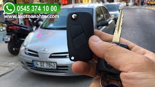 NISSAN MICRA SUSTALI YEDEK ANAHTAR YAPIMI | Çoğaltma Kodlama Kopyalama