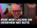 René lacht om interview met Mark Rutte: 'Het gaat helemaal nergens over' | VANDAAG INSIDE