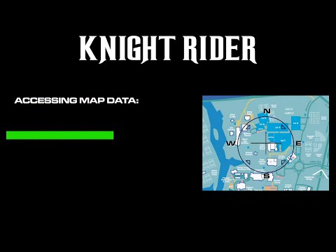 Knight Rider Animations - KITT Map Analysis