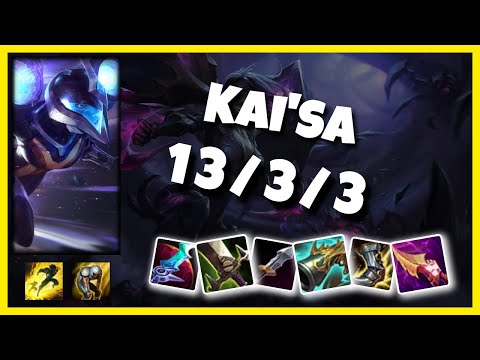Kai'Sa vs Rengar BR Challenger BOT (13/3/3) Gameplay Replay - Patch 10.23