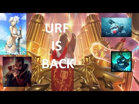 URF IS BACK !!! BEST MOMENTS 2017 !!!
