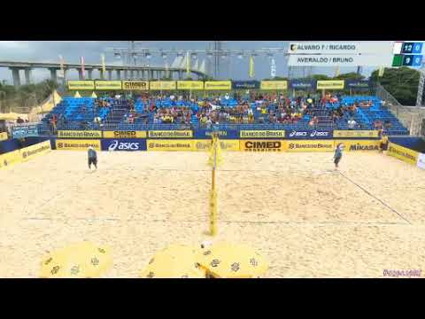 2019 Brazil tour Bruno/Evandro (BRA) vs Alvaro Filho/Ricardo (BRA)