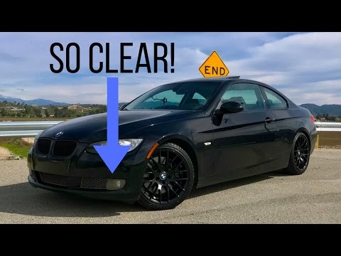 Restoring the Fog Lights/Headlights on my E92 for $15!