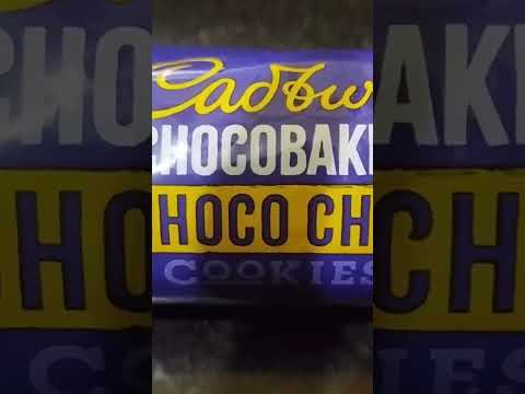 😍Amazing taste😋👍Cadbury chocobakes choco chip cookies✨must try friends🍪❤#shorts #cadbury #chocobakes