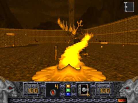 Heretic. Battle with D.Sparil.