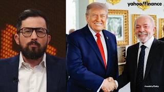 Trump meets with Brazil's Lula to talk trade, extends EU tariff deadline