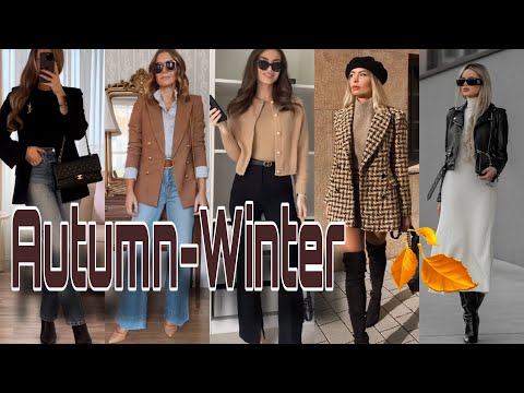 MODA OTOÑO INVIERNO 2024 🍂 LOOKS OUTFITS Y COMBINACIONES DE ROPA MODERNA