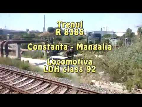 [Passenger View] R-8385 Constanta - Mangalia (full video) - calatorie feroviara rail travel