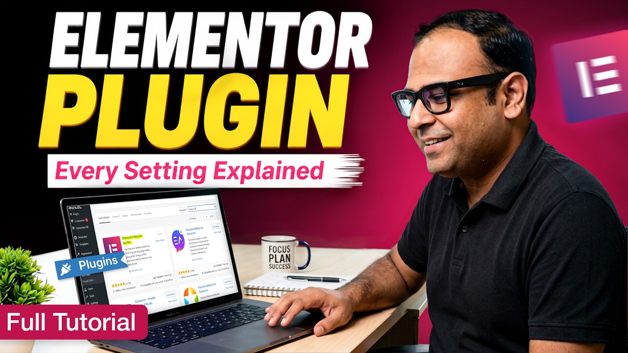 I Explained EVERY Elementor Setting in One Video - Umar Tazkeer