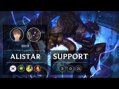 Alistar Support vs Lulu - KR Challenger Patch 9.1