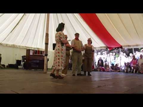 The Blitz Buddies 1940s Fashion Show, Tyntesfield WWII Weekend 2013 Part 3 of 4