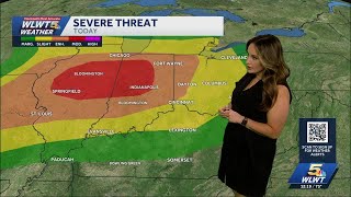 Tracking severe storms overnight in Cincinnati