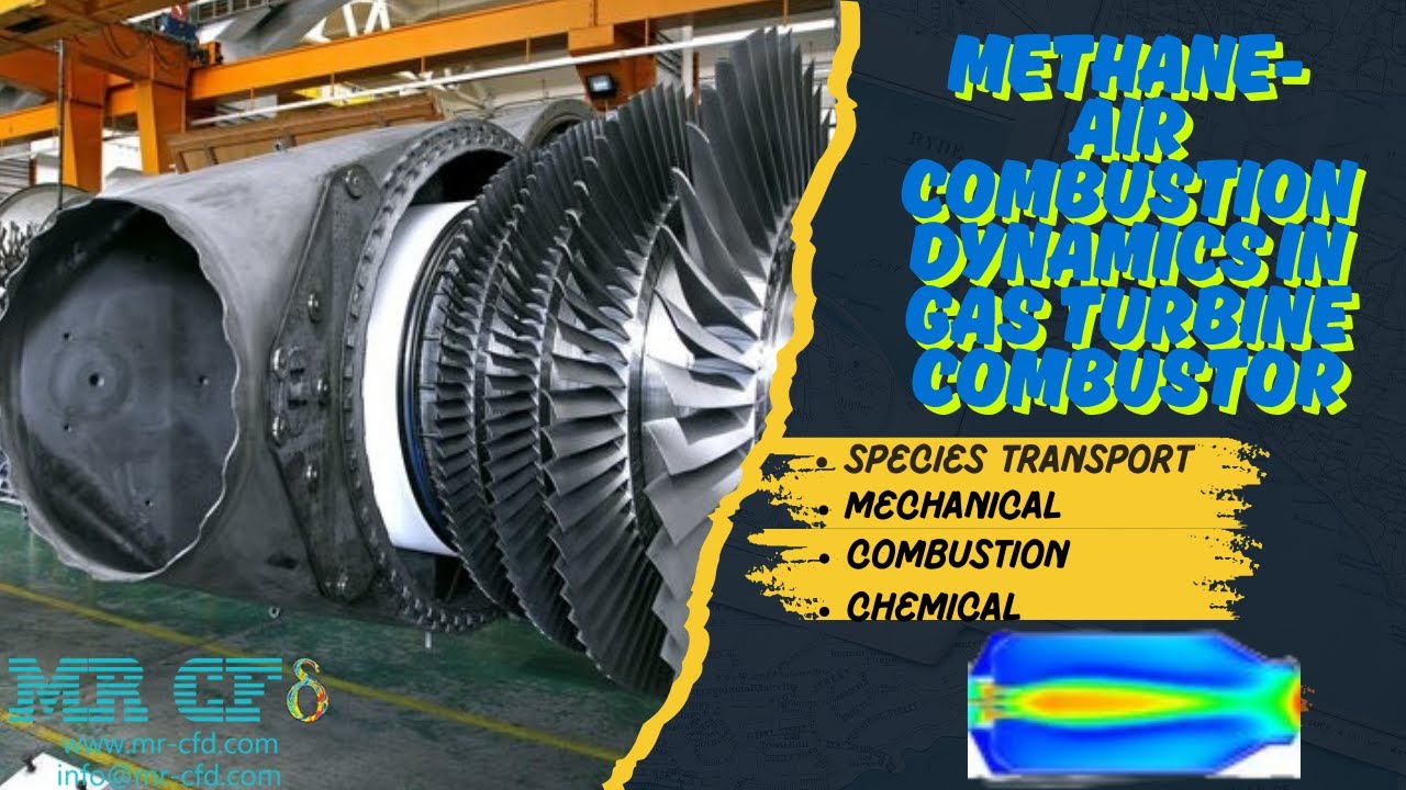 Methane Air Combustion Dynamics in Gas Turbine Combustor - Demo
