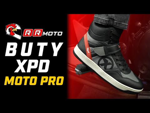XPD MOTO PRO _ motocyklowe trampki z podeszwą Michelin | Styl i bezpieczeństwo