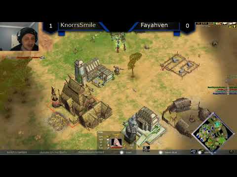 KnorrsSmile vs Fayahven - Age of Mythology: The Titans (Game 2)