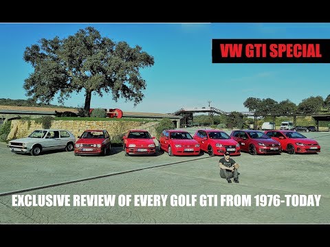 VW GTI - All Golf GTI of 42 years! ENGLISH