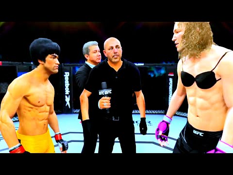 Bruce Lee vs. Allie Cat - EA Sports UFC 4