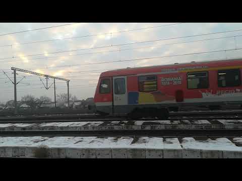 Tren Inter regio Cluj Napoca - Aiud în Câmpia Turzii /Train  Cluj Napoca - Aiud in Campia Turzii.