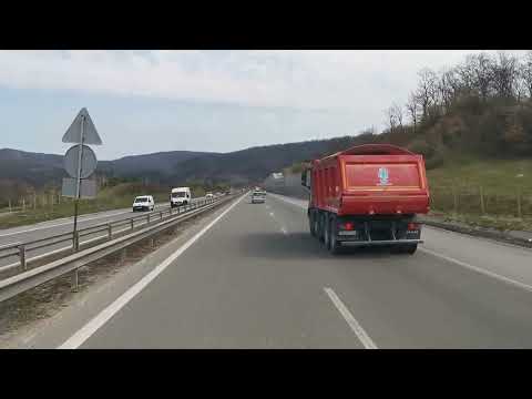 Truck cab ride, Pernik - Sofia (via Lyulin)