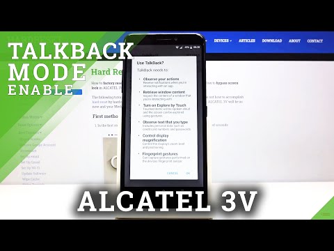 How to Enable Talkback in ALCATEL 3V – Activate Screen Reader