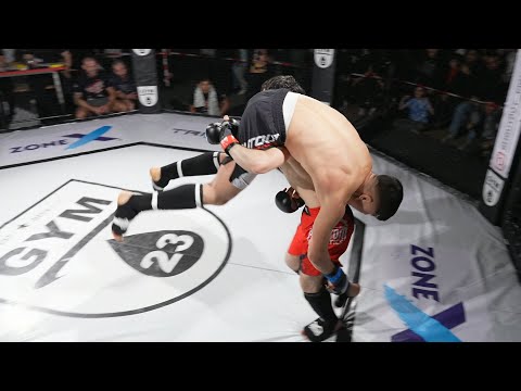 Craziest Slam in Amateur MMA | Ahmad Zaki Niazi vs. Ramazan Bogatyrev