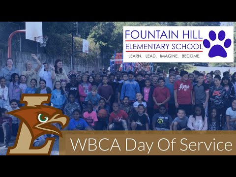 Lehigh Women's Basketball Visits Fountain Hill Elementary School | WBCA Day of Service 2019 | 4K