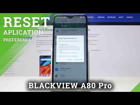 How to Reset App Preferences on BLACKVIEW A80 Pro – Restore App Defaults