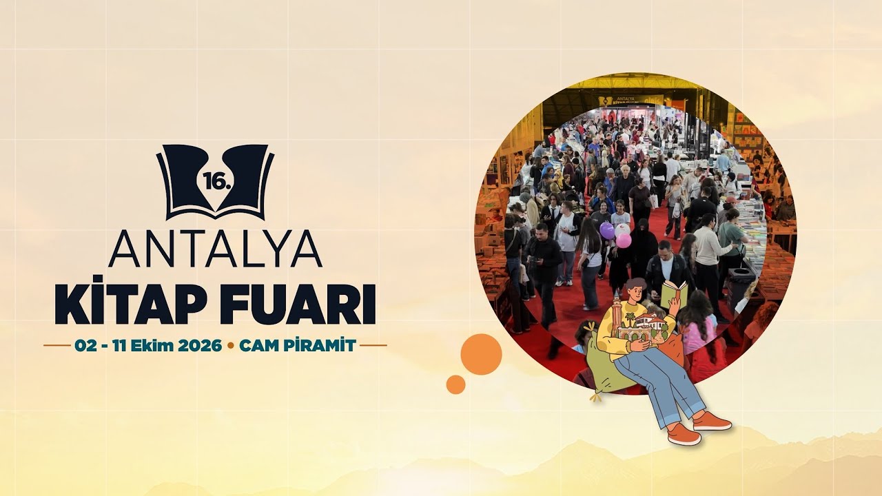 16. ANTALYA KİTAP FUARI İKİNCİ GÜNÜNDE DE KİTAPSEVERLERİ AĞIRLADI