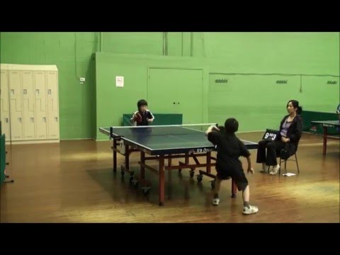 Alexander Bu, a table tennis player --- vs Jeremy Hazin in 2010 Ontario Championships