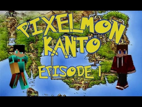Minecraft Pixelmon Kanto Episode 1. The Beginning...