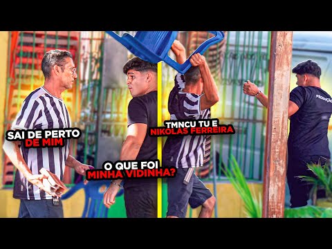 Inviting strangers to go to Nikolas Ferreira's walk - prank