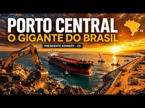PORTO CENTRAL: O GIGANTE DO BRASIL QUE ESTÁ NASCENDO NO ESPÍRITO SANTO