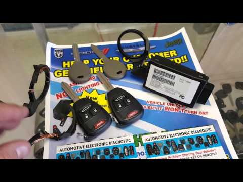 Jeep Liberty Dodge Dakota Durango immobilizer SKREEM wcm programmed to VIN, Plug & Drive
