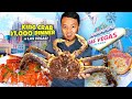 1 000 KING CRAB Dinner 48 Hours Eating At The NEW Fontainebleau Hotel In Las Vegas