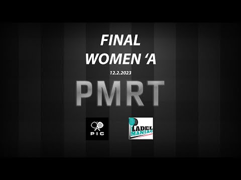 FINAL WOMEN 'A / PMRT _ PIC Thessaloniki (12.2.2023) #padel