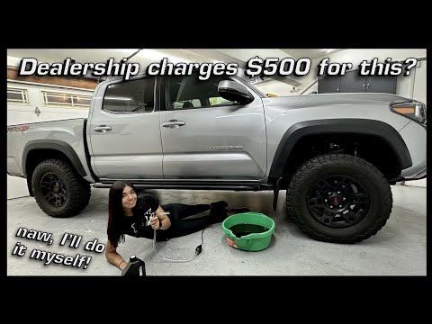 DIY Differential Fluid Maintenance! How to Change Your Diff Oil Toyota Tacoma