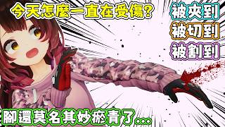 肚子才剛好，雙手就受傷，蘿蔔子的身體怎麼總是破破爛爛的呢？蘿蔔子：我暫時不會再去切酪梨了。【蘿蔔子/ロボ子/ROBOCO】【HOLOLIVE中文】