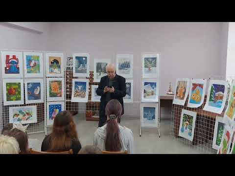 Арт-студія “Мавпенятко” представила у філії №33 художню виставку “Новорічне диво”