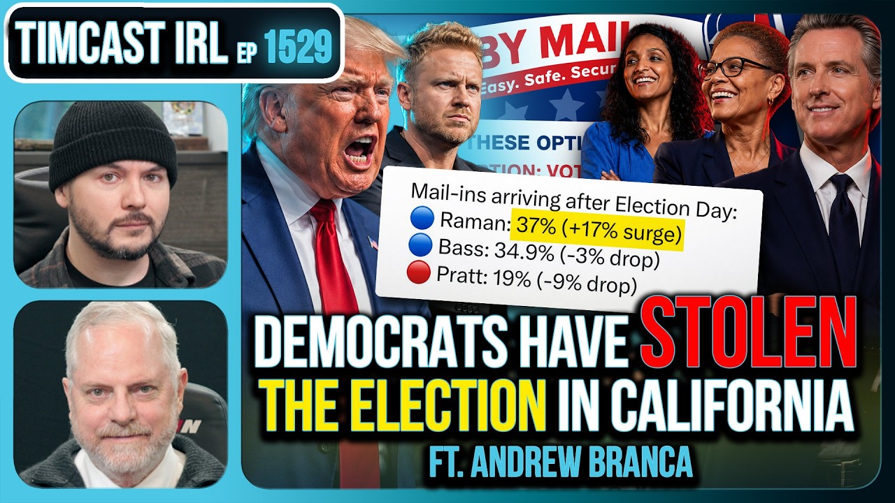 Democrats Have STOLEN The Election In California, Spencer Pratt CHEATED OUT Of Win  | Timcast IRL