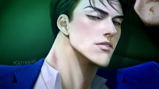 Cover art for let me think about it (slowed + reverb)