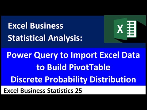 Excel Statistical Analysis 01 Data Statistics