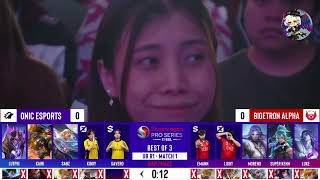 インドネシア対決！カイリが帰って来た！ ONIC vs BTR GAME1| Snapdragon Mobile Challenge【モバイルレジェンド/Mobile Legends】