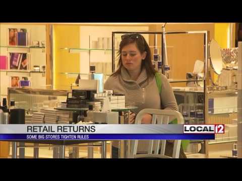 Retail Returns: Big stores tighten rules