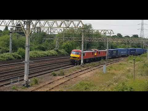 4M25 - DB90's - Multimodal leading Jack through the Queensville curve about 5 early - 17-6.