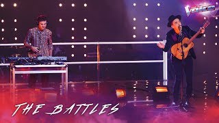 The Battles: Sam Perry v AP D&#39;Antonio &#39;Sympathy For The Devil&#39; | The Voice Australia 2018