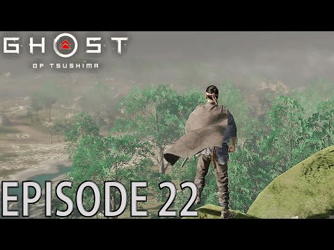 Ghost of Tsushima - Walkthrough - no HUD - HARD - part 22 - CHARM OF MIZU-NO-KAMI - best defense