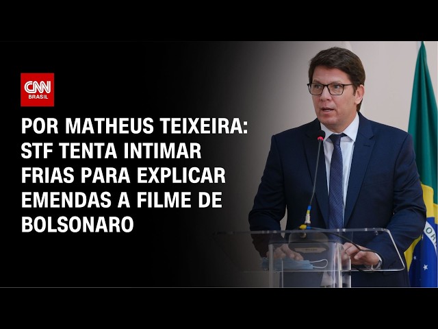 STF tenta há um mês intimar Frias para explicar emenda a filme de Bolsonaro | CNN 360º
